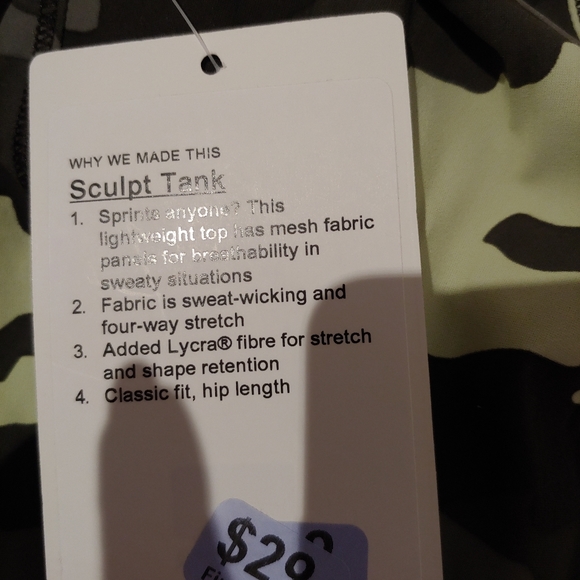 Tank top and tights - Picture 4 of 5